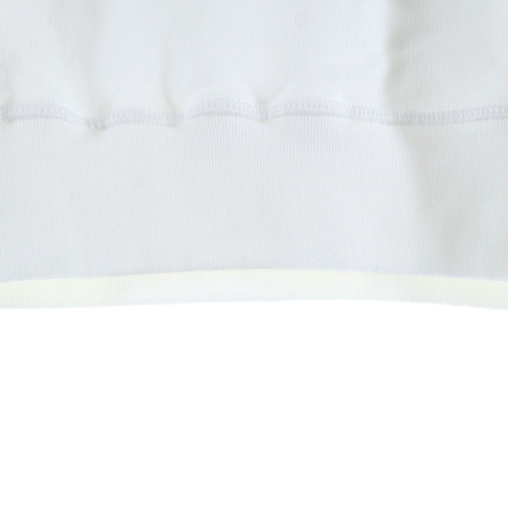 DSQUARED2(ディースクエアード) 22AW Icon Sweatshirt ダメージ加工 クルーネックスウェットトレーナー ホワイト S74GU0644 S25030