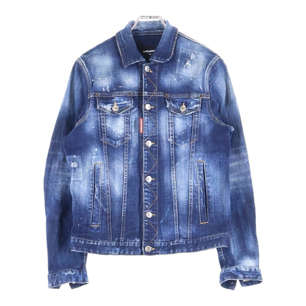 DSQUARED2(ディースクエアード) 22AW Icon Dan Jean Jacket ダメージ