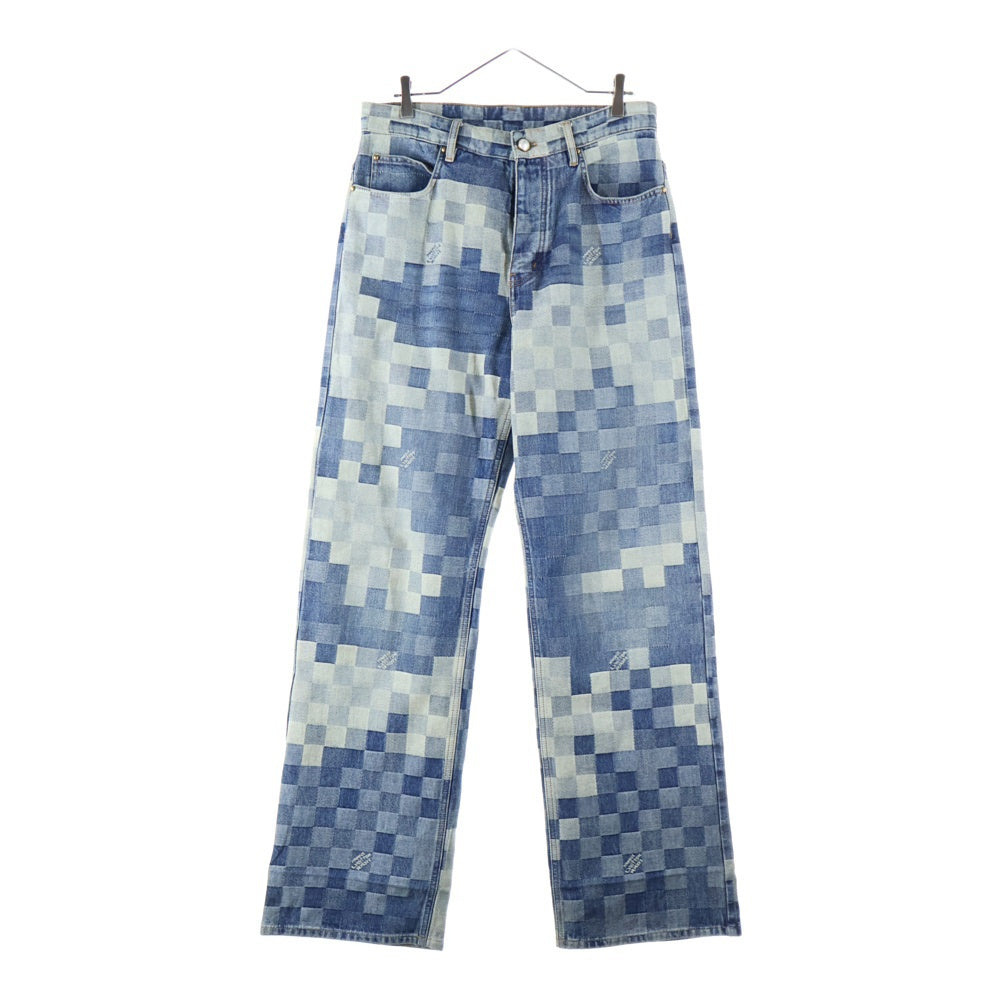 LOUIS VUITTON(ルイヴィトン) 24SS Damier Skate Denim Pants ダミエ スケーターデニムパンツ インディゴ RM241 GCO HQD87W