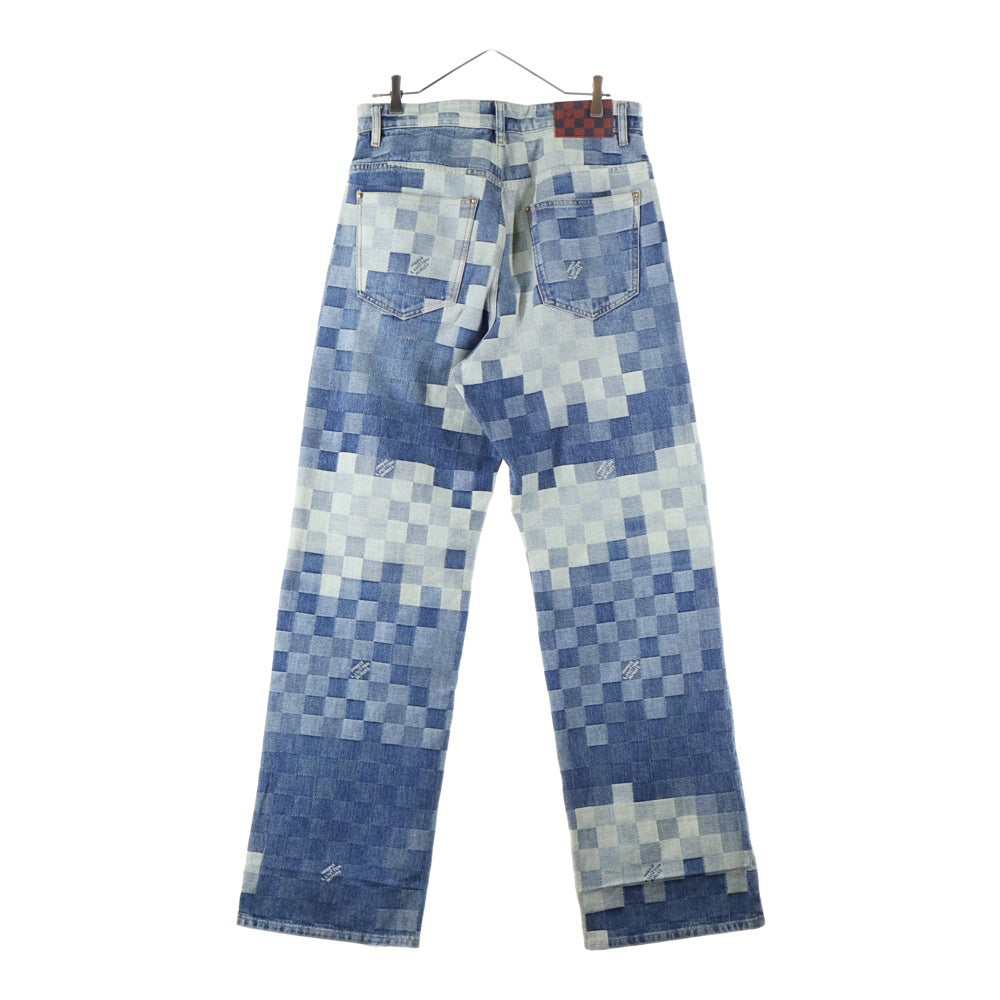 LOUIS VUITTON(ルイヴィトン) 24SS Damier Skate Denim Pants ダミエ スケーターデニムパンツ インディゴ RM241 GCO HQD87W