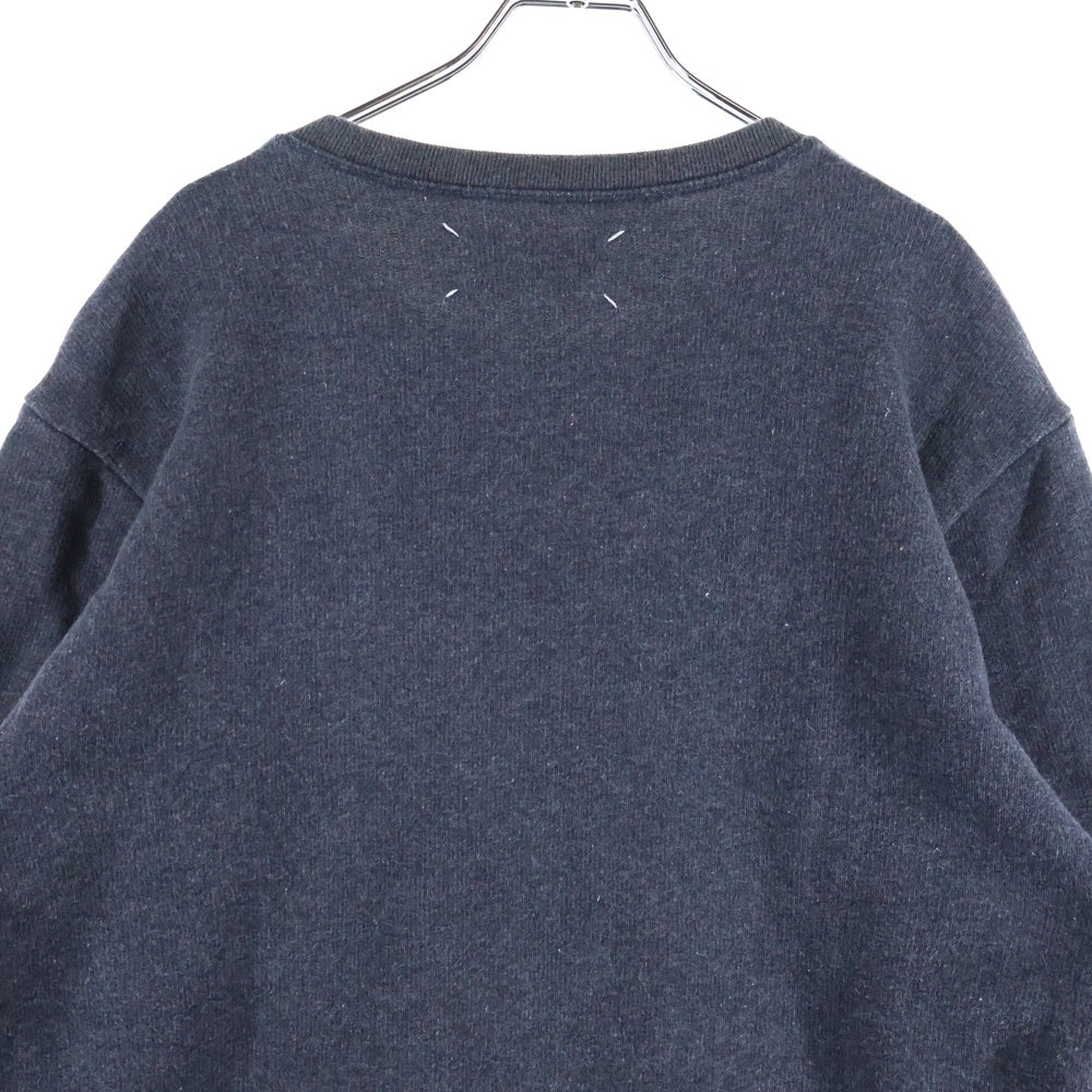 Maison Margiela 14(メゾンマルジェラ) 14AW Sweatshirt アームパッチ クルーネックスウェットトレーナー グレー S30GU0013 S25209