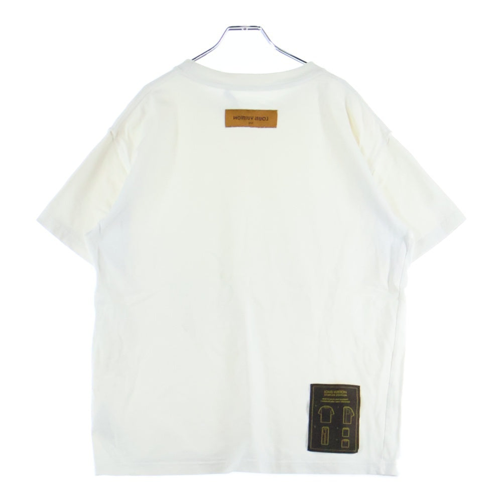LOUIS VUITTON(ルイヴィトン) 21SS Inside Out T-Shirt インサイドアウト 半袖Tシャツ ホワイト RM211Q JYN HUY47W
