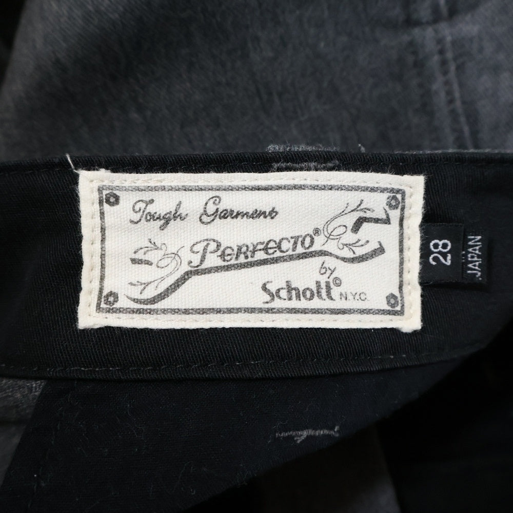 SCHOTT(ショット) COTTON TWILL コットンツイルワークパンツ グレー 3146012