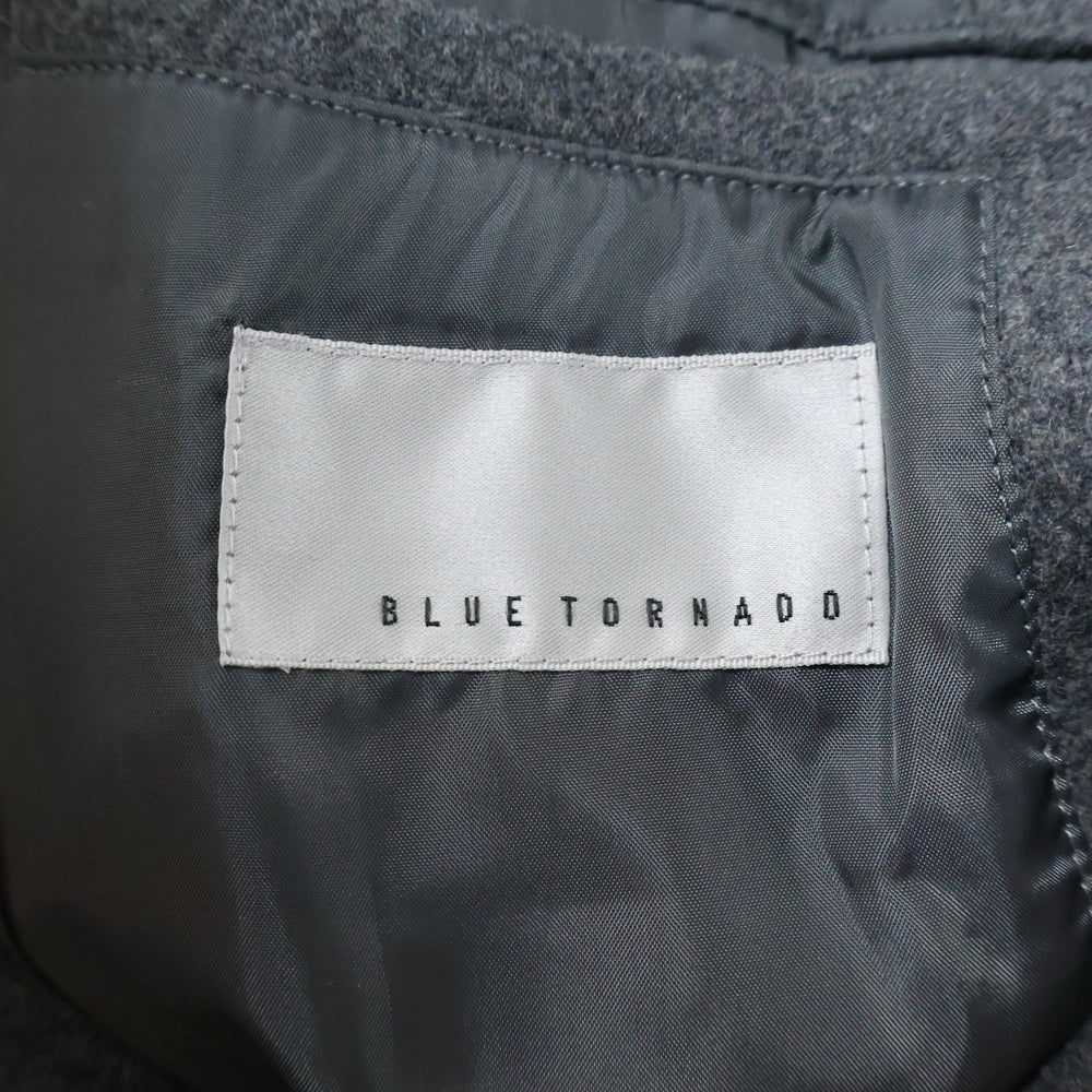 BLUE TORNADO(ブルートルネード) Wool Coat ウールコート グレー BCT-6510-2