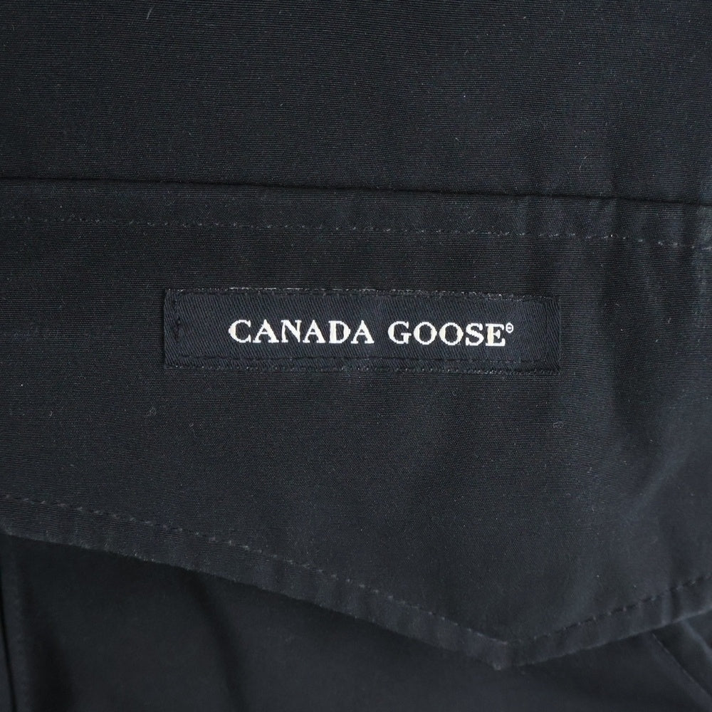 CANADA GOOSE(カナダグース) Russell Down Parka ラッセルパーカー ダックダウンジャケット ブラック 8502MR