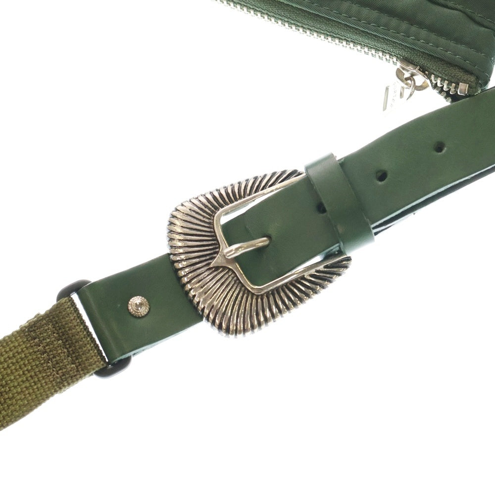 TOGA ARCHIVES(トーガアーカイブス) 20SS ×PORTER BELT BAG ナイロンベルトバッグ ショルダーバッグ カーキ