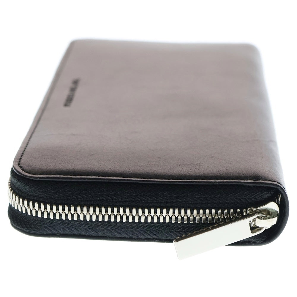 PUERTA DEL SOL(プエルタ デル ソル) ロゴデザイン レザーウォレット 長財布 ブラック