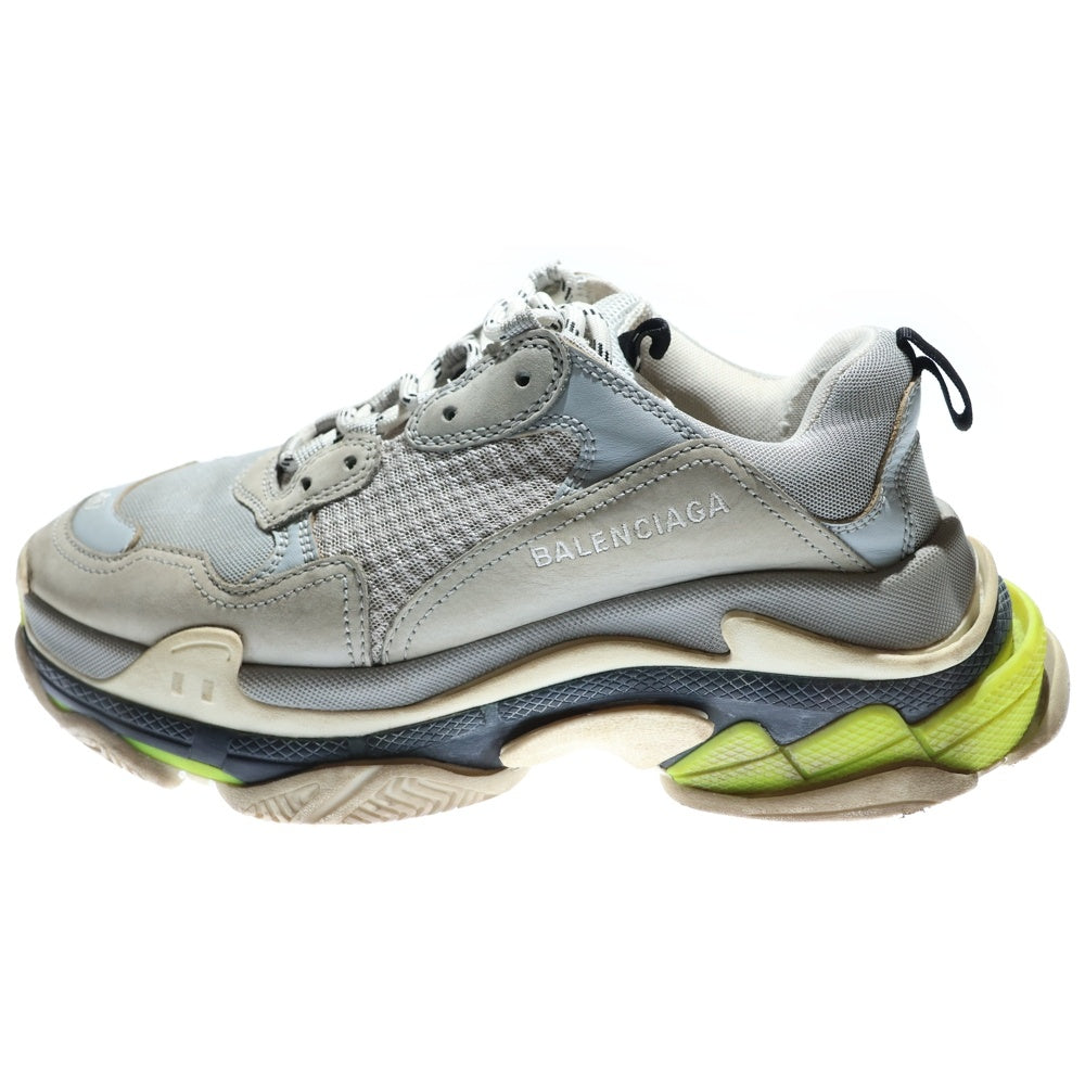 BALENCIAGA(バレンシアガ) TRIPLE S トリプルS メッシュ ローカットスニーカー グレー 544351
