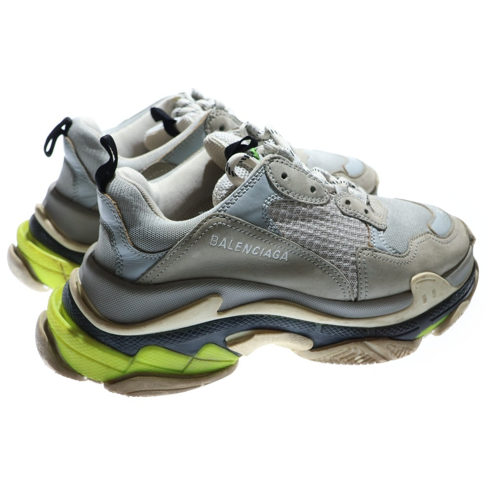 BALENCIAGA(バレンシアガ) TRIPLE S トリプルS メッシュ ローカットスニーカー グレー 544351