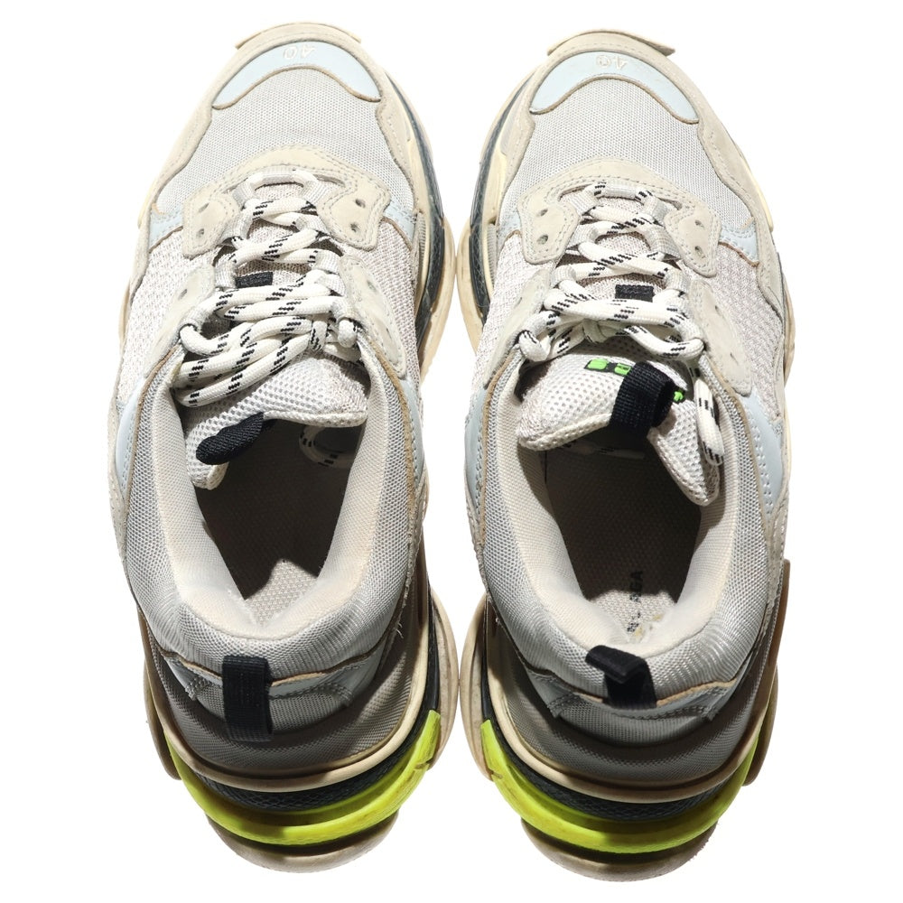 BALENCIAGA(バレンシアガ) TRIPLE S トリプルS メッシュ ローカットスニーカー グレー 544351