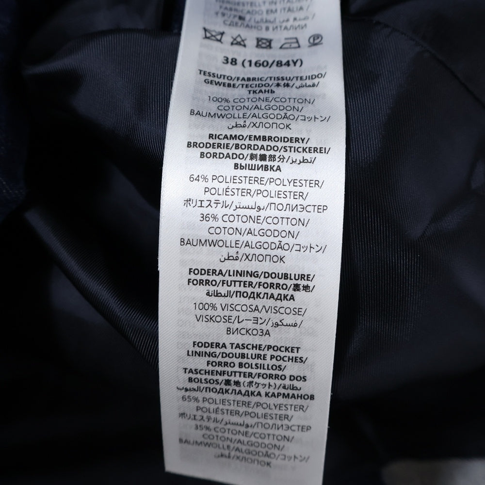 GUCCI(グッチ) Denim Dress 刺繍デニムドレス ワンピース インディゴ