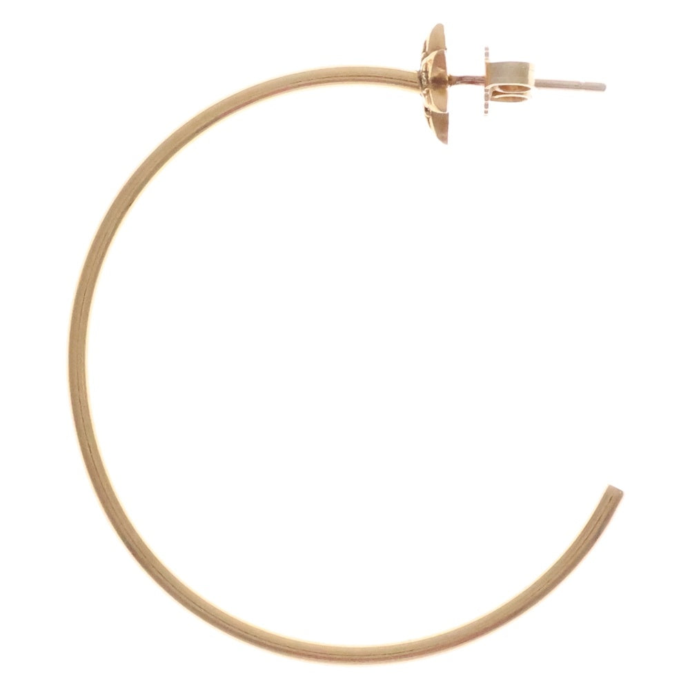 CHROME HEARTS(クロムハーツ) 22K STAR HOOP スターフープピアス ゴールド