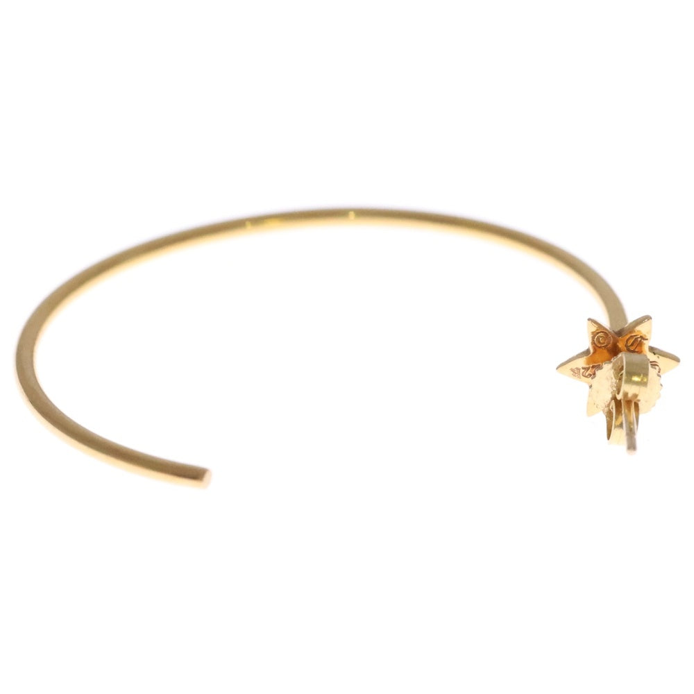 CHROME HEARTS(クロムハーツ) 22K STAR HOOP スターフープピアス ゴールド
