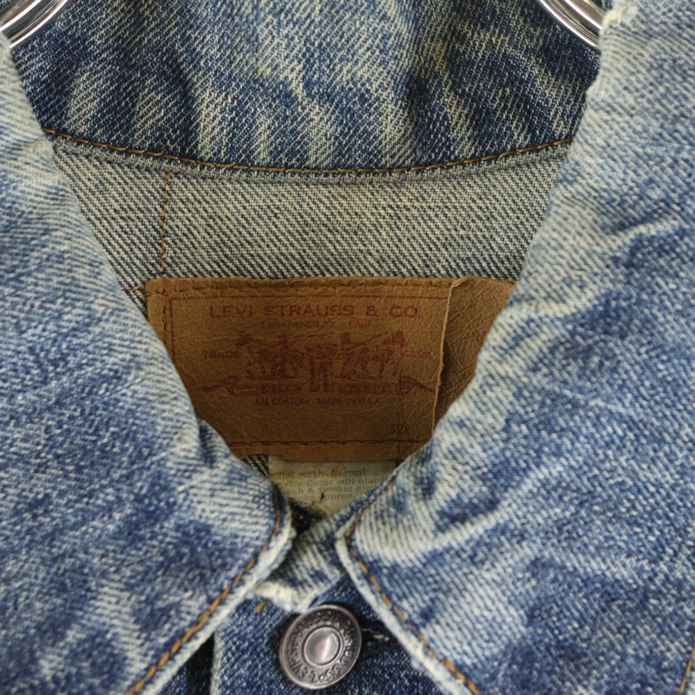 Levi's(リーバイス) 90s 70502 スモールE ボタン裏刻印526 デニムジャケット インディゴ