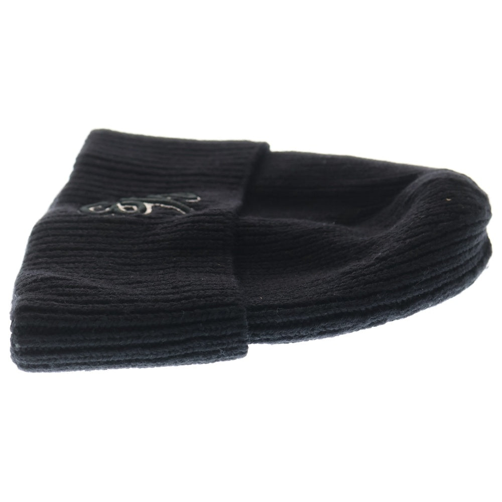 Y-3(ワイスリー) LOGO BEANIE ロゴ刺繍 ビーニー ニット帽 ブラック IP1857
