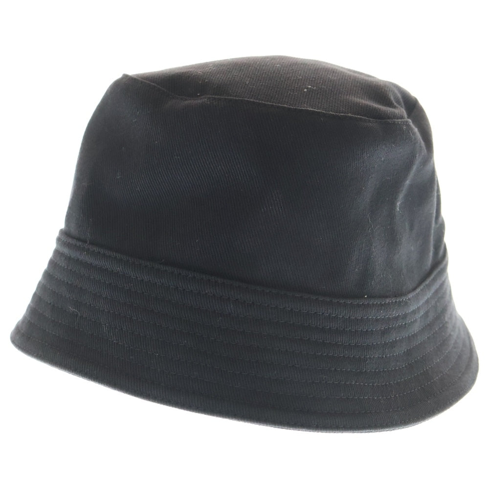 DRKSHDW(ダークシャドウ) POCKET GILLIGAN HAT ジップギンガリンハット バケットハット ブラック DA01B7475-MU