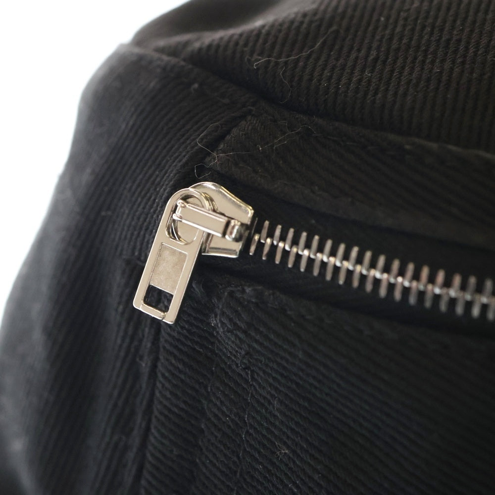 DRKSHDW(ダークシャドウ) POCKET GILLIGAN HAT ジップギンガリンハット バケットハット ブラック DA01B7475-MU