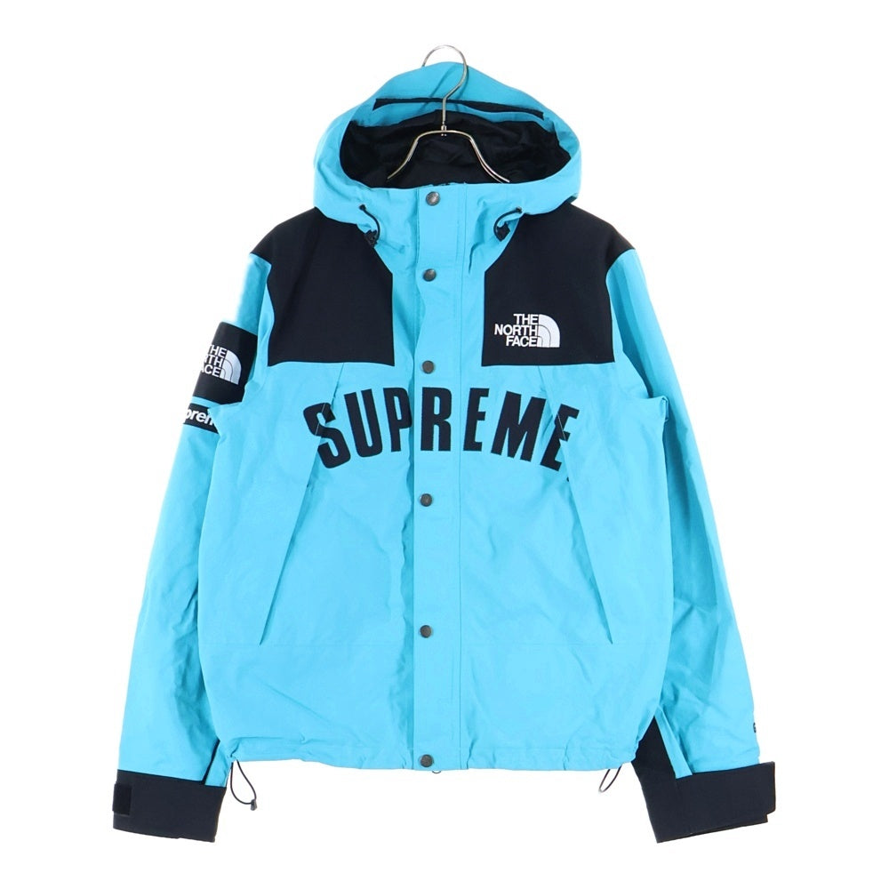 SUPREME(シュプリーム) 19SS ×THE NORTH FACE Arc Logo Mountain Parka ザ ノースフェイス アーチロゴマウンテンパーカー ナイロンジャケット ブルー NP11901I