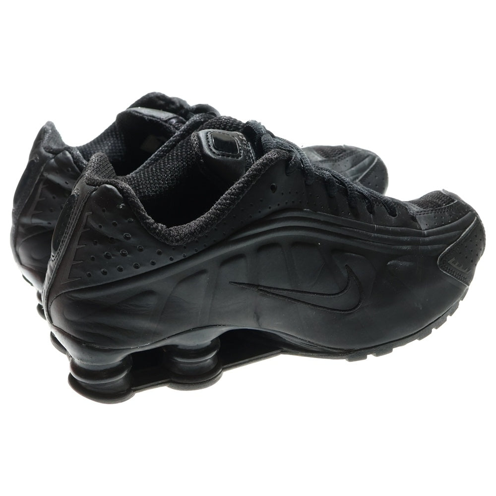 NIKE(ナイキ) SHOX R4 トリプルブラック ショックス ローカットスニーカー US8/26cm BV1111-001