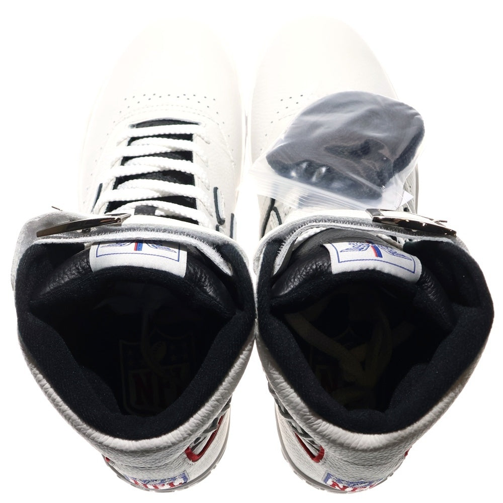 Sangacio(サンガッチョ) ×NFL CONCRDE にゅ～ず ハイカットスニーカー ホワイト