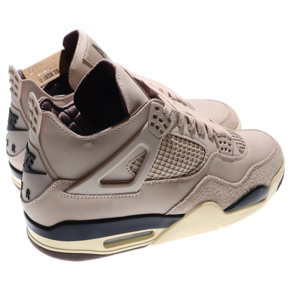 NIKE(ナイキ) ×A MA MANIERE WOMENS AIR JORDAN 4 RETRO OG SP ア マ マニエール ウィメンズ エアジョーダン4 レトロ ハイカットスニーカー ベージュ US12/29cm FZ4810-200