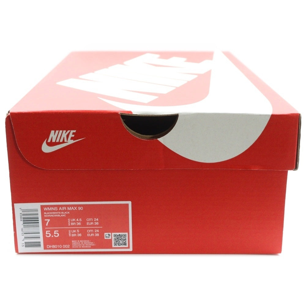 NIKE(ナイキ) WMNS AIR MAX 90 ナイキ ウィメンズ エア マックス 90 ローカットスニーカー ブラック/ホワイト US7/24cm DH8010-002