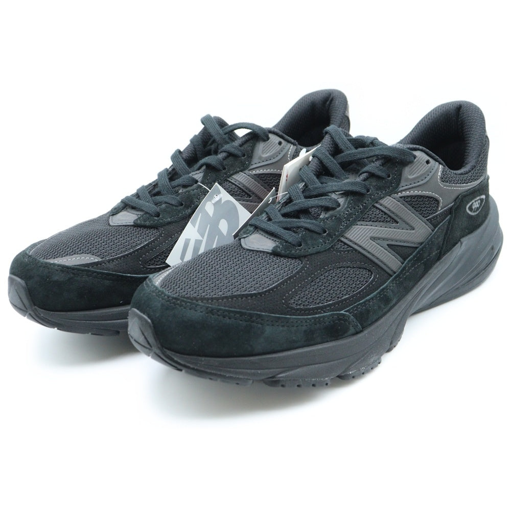 New Balance(ニューバランス) U990BB6 TRIPLE BLACK スエードメッシュローカットスニーカー ブラック US10.5/28.5cm