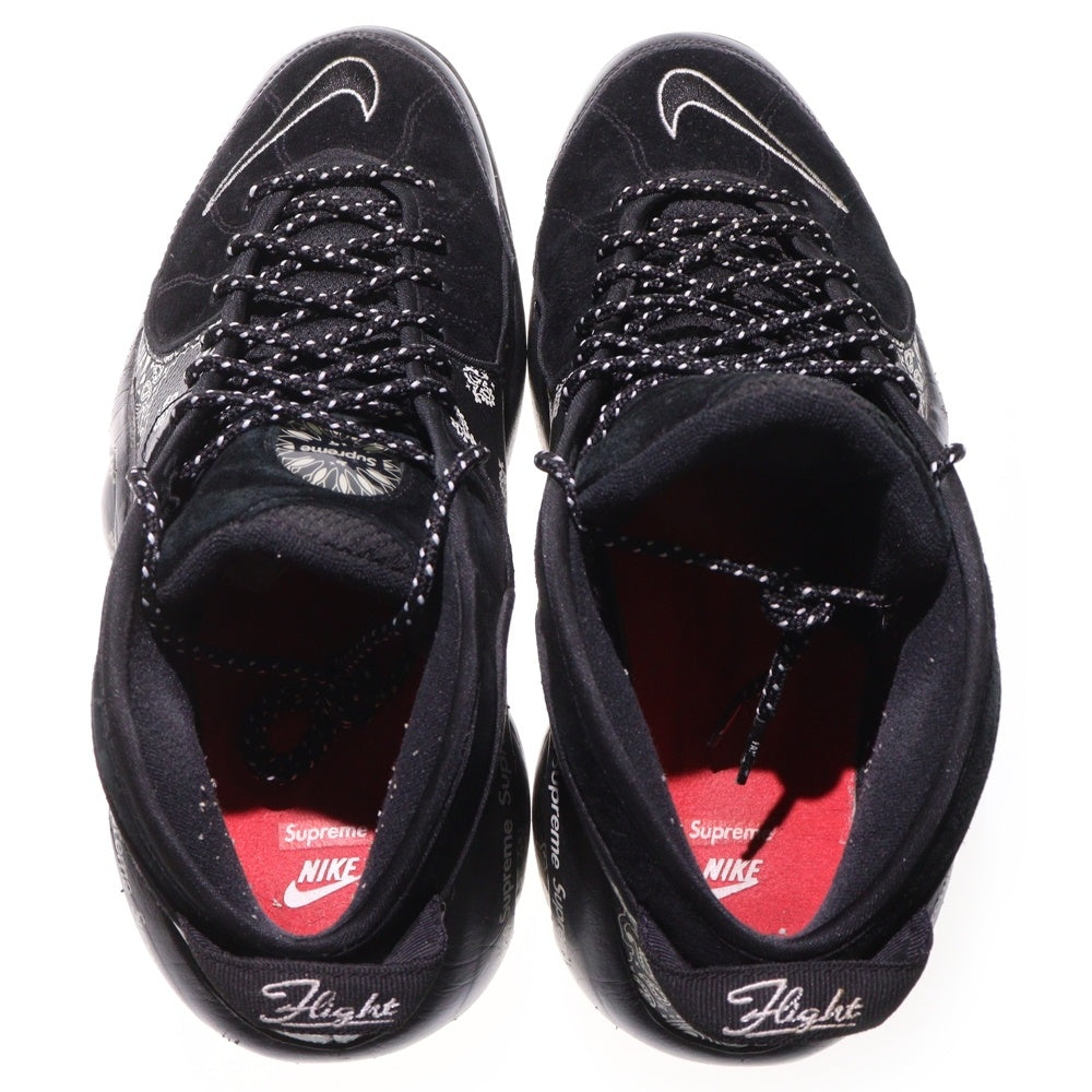 NIKE(ナイキ) ×Supreme AIR ZOOM FLIGHT 95 SP シュプリーム エアズームフライト95 ハイカットスニーカー ブラック US11.5/29.5cm DJ8604-001