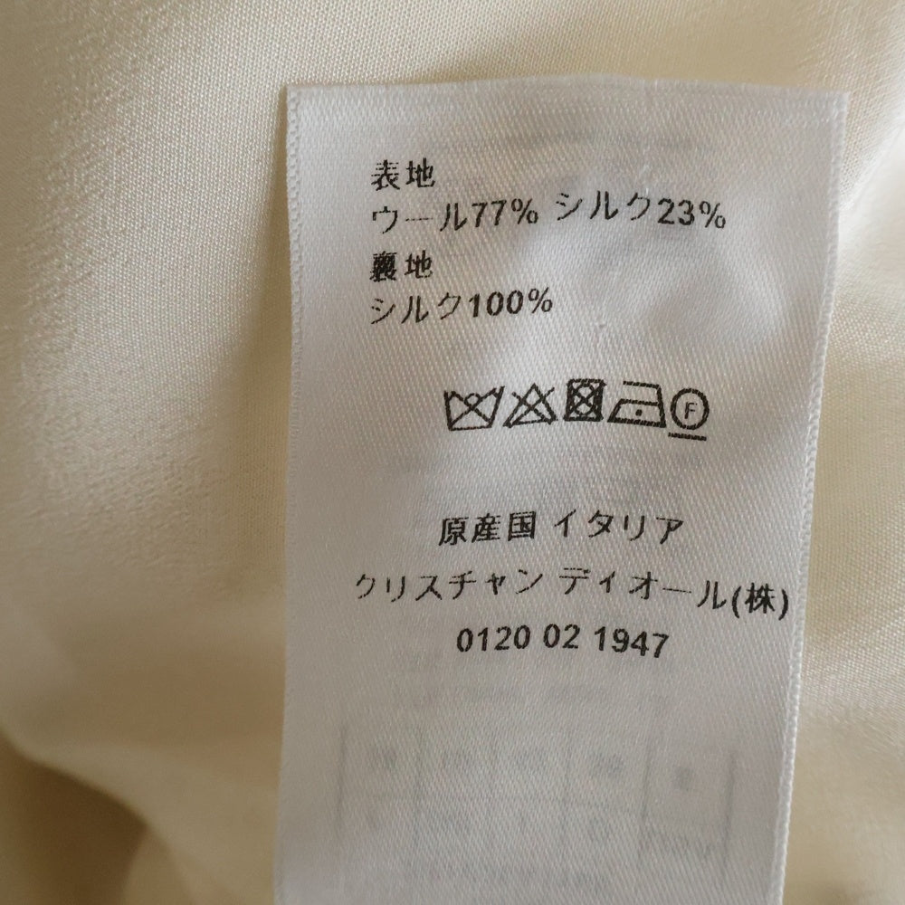 Christian Dior(クリスチャンディオール) Palto Cropped Coats パルト クロップドコート レディース アイボリー 321V20A1166