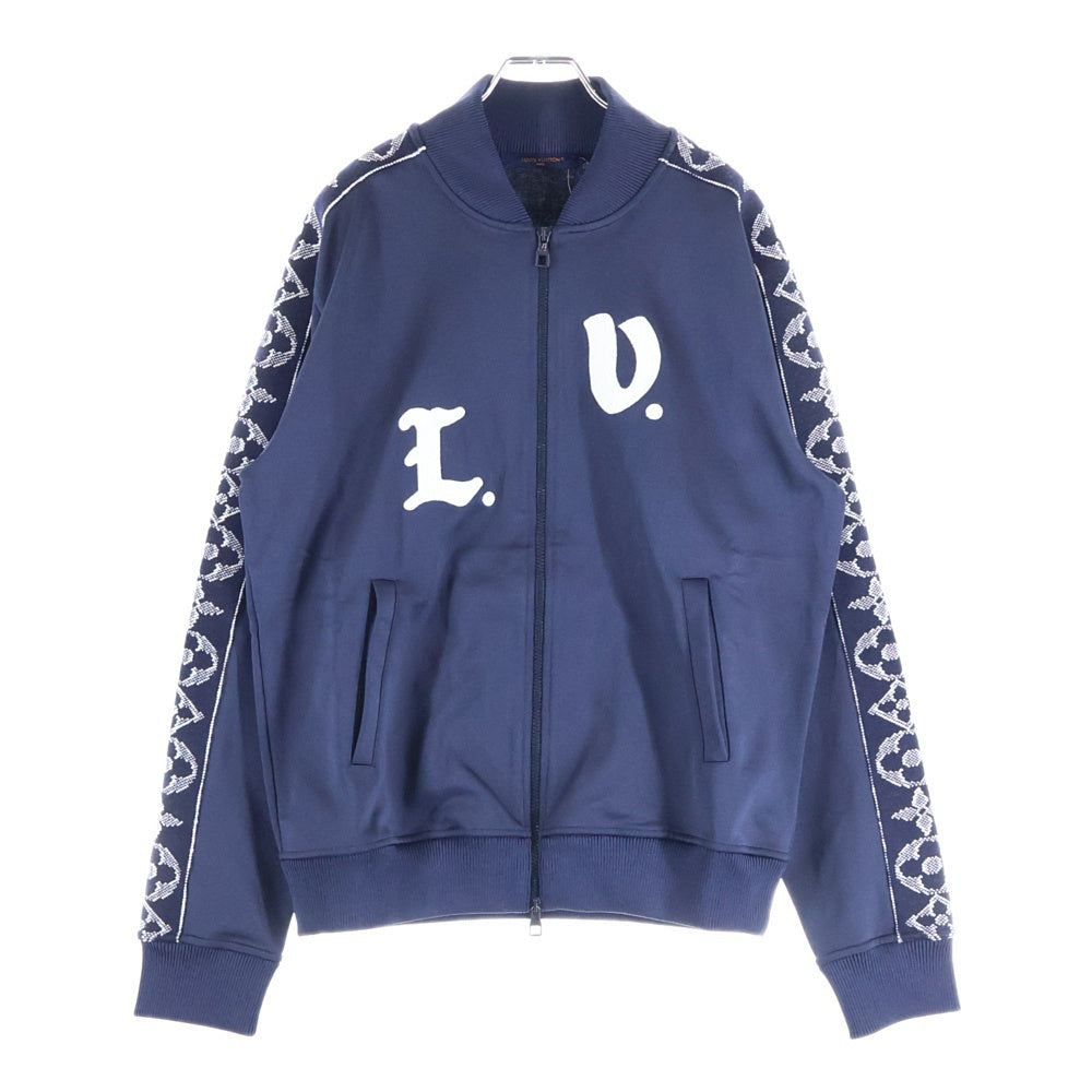 LOUIS VUITTON(ルイヴィトン) 24SS LVフラワーバンドトラックジャケット ジップアップジャケット ネイビー RM241MQ ZSC HQY45W