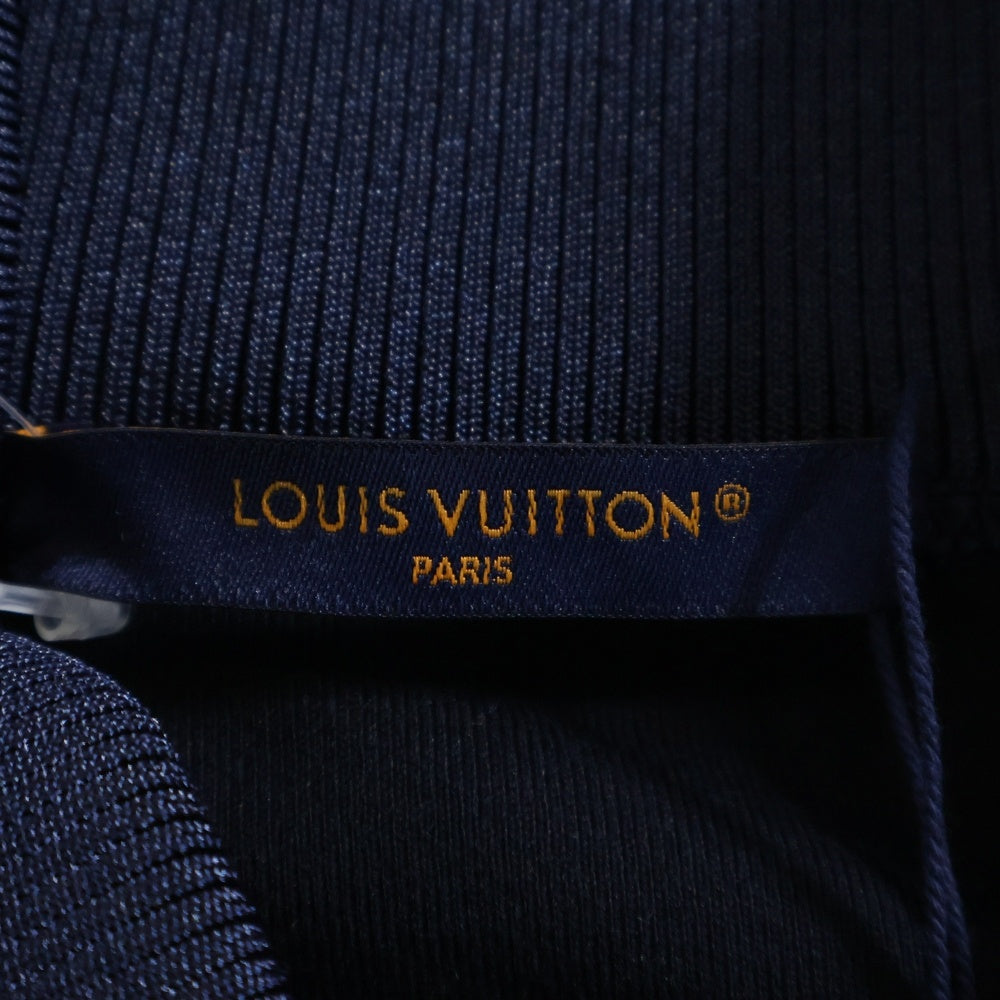 LOUIS VUITTON(ルイヴィトン) 24SS LVフラワーバンドトラックジャケット ジップアップジャケット ネイビー RM241MQ ZSC HQY45W