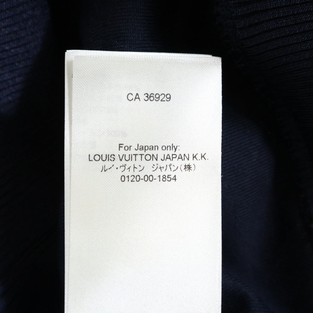 LOUIS VUITTON(ルイヴィトン) 24SS LVフラワーバンドトラックジャケット ジップアップジャケット ネイビー RM241MQ ZSC HQY45W