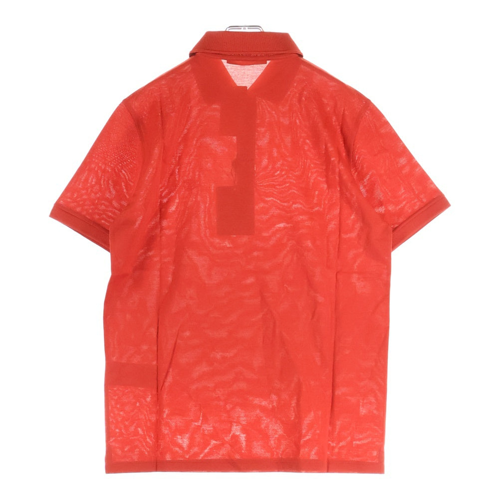 LOUIS VUITTON(ルイヴィトン) 23SS フロントロゴ刺繍 半袖ポロシャツ レッド RM232Q JEA HAJR32