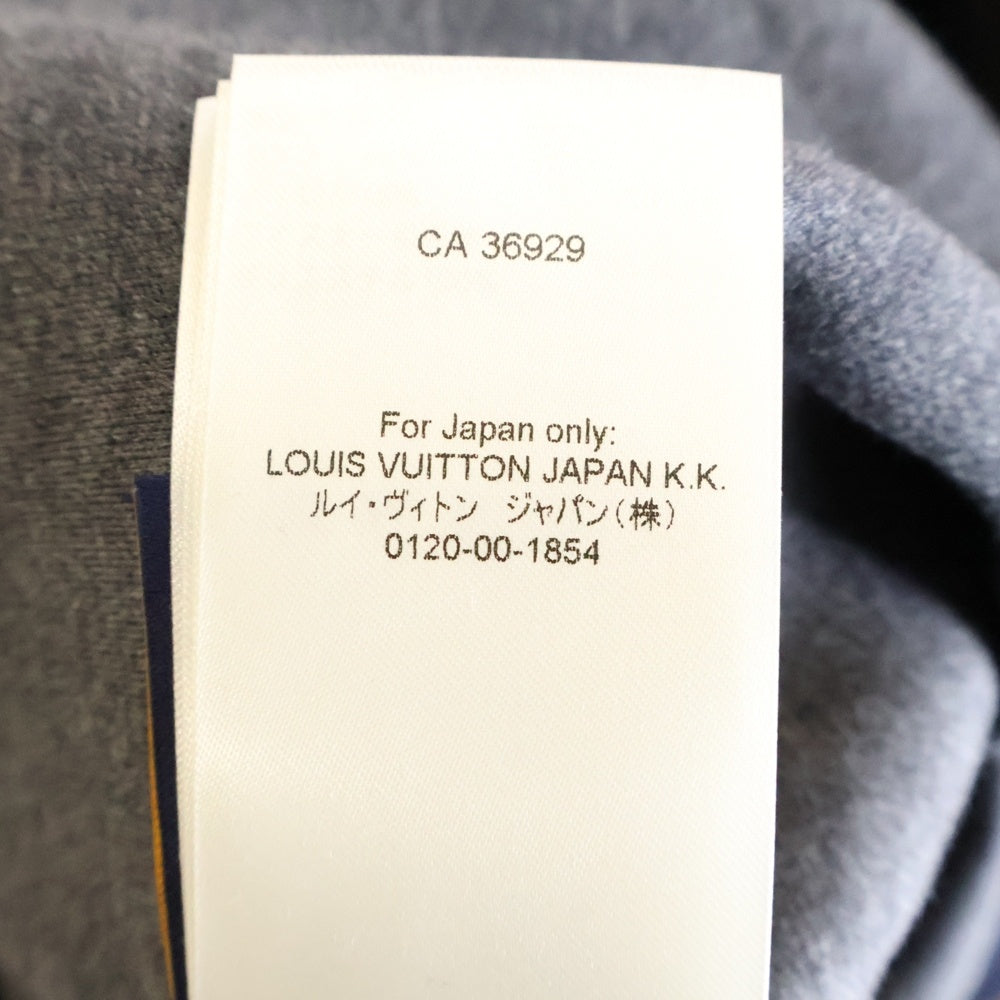 LOUIS VUITTON(ルイヴィトン) 24SS フェイクパール装飾ジャージージョギングロングパンツ ブラック RM241 CFJ HQY80W