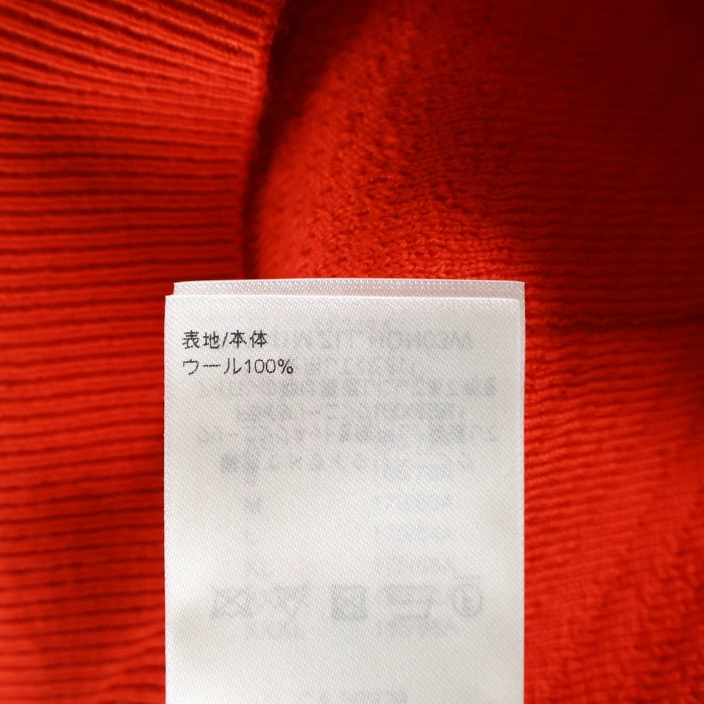 LOUIS VUITTON(ルイヴィトン) 24SS フロントLVロゴ ウール カーディガン レッド RM241M ZLL HQN03W