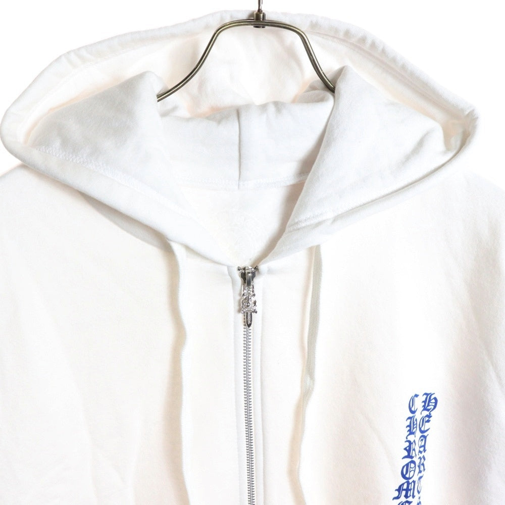 CHROME HEARTS(クロムハーツ) SWTSHRT HD ZIP アームロゴ ダガージップ