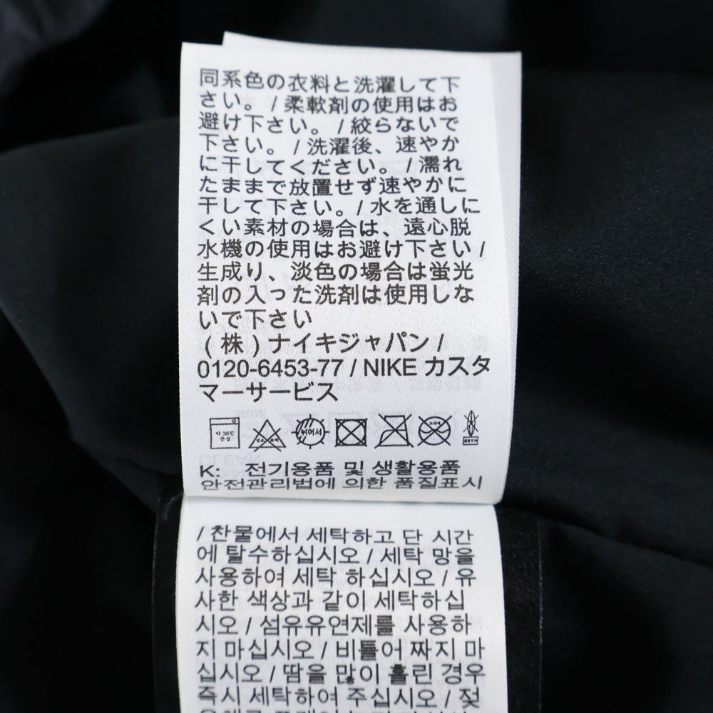 NIKE(ナイキ) ×Drake AS M NRG NOCTA CS TRK JKT WVN FN7667-010 ドレイク ノクタ ジップアップナイロンジャケット ブラック