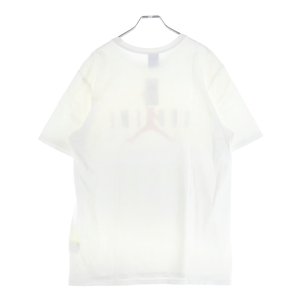 SUPREME(シュプリーム) ×AIR JORDAN エア ジョーダン フロントプリント半袖Tシャツ ホワイト
