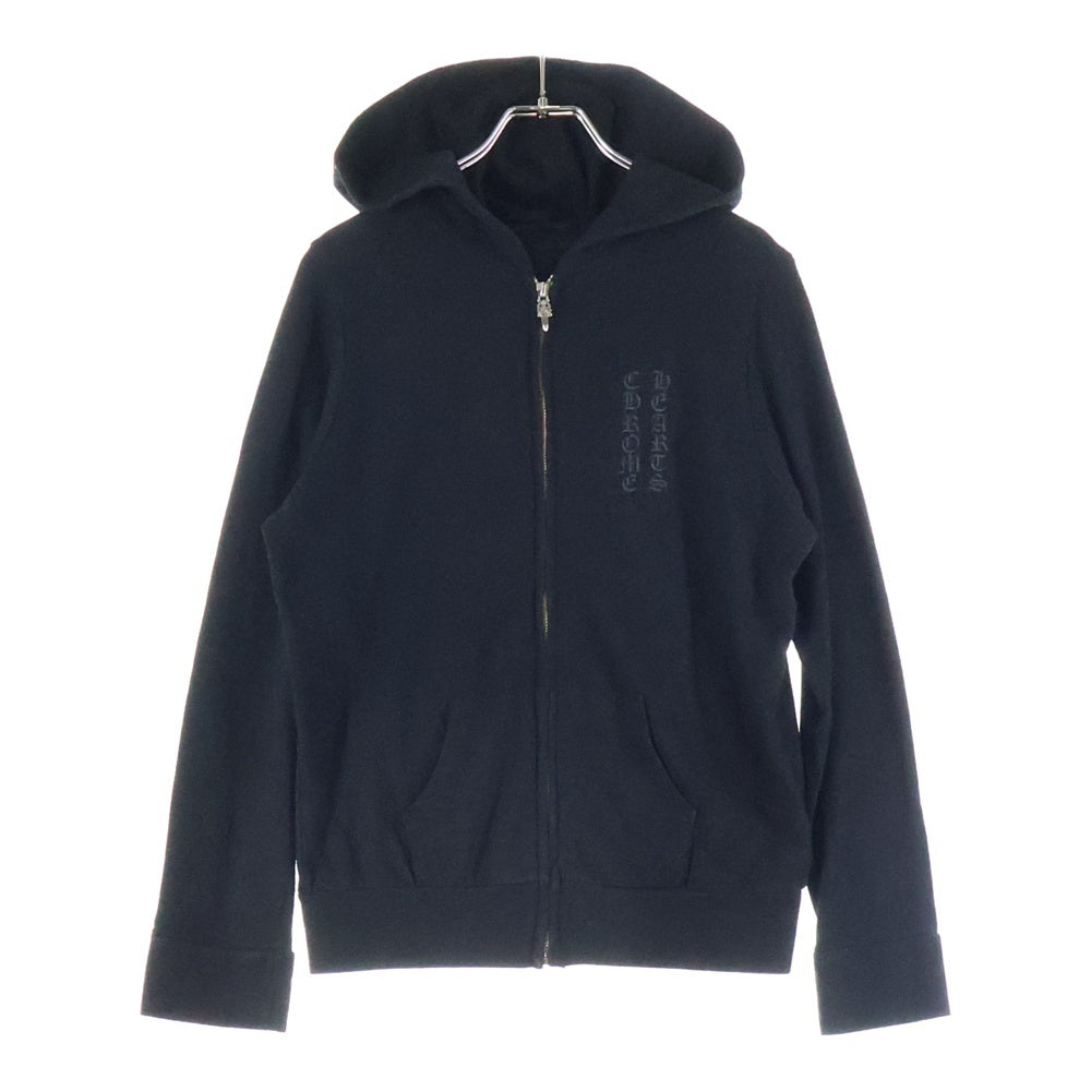 CHROME HEARTS(クロムハーツ) RS3 ZIP HOODIE ダガージップ ジップアップパーカー フーディー ブラック