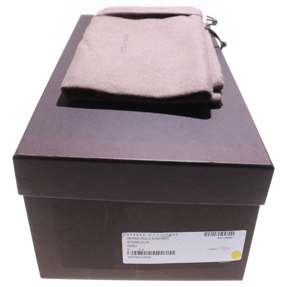 BOTTEGA VENETA(ボッテガヴェネタ) Intrecciato Leather Slide イントレチャート レザー サンダル ブラック 474942