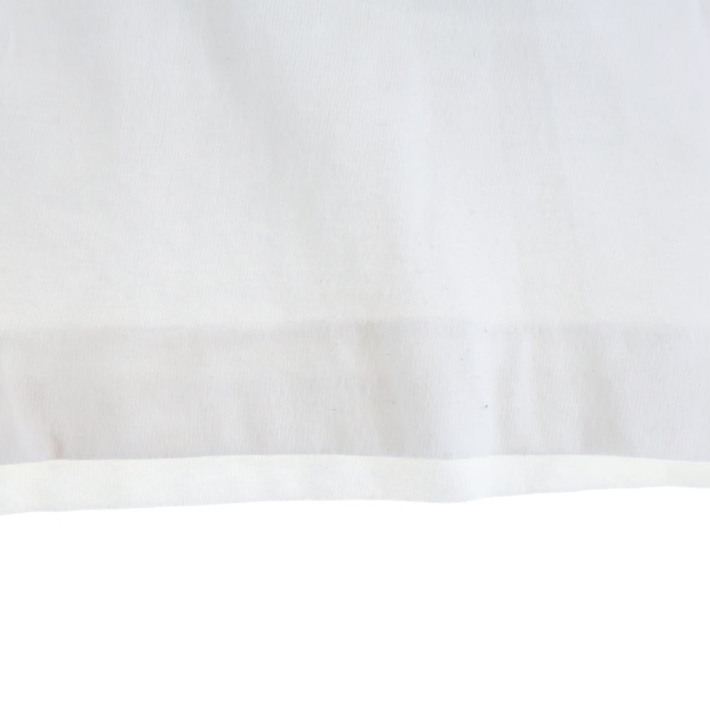 PLAY COMME des GARCONS(プレイコムデギャルソン) L/S T-Shirt ロゴ刺繍 長袖Tシャツ ロンT ホワイト AX-T120