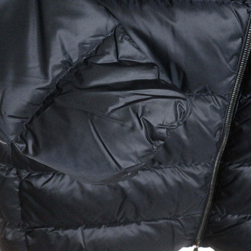 MONCLER / ANGE GIUBBOTTO/ダウンジャケット/4/ポリエステル/GRY/無地/F20931C20300 MONCLER(モンクレール) ANGES GIUBBOTTO アンジェ ロゴワッペン ロング