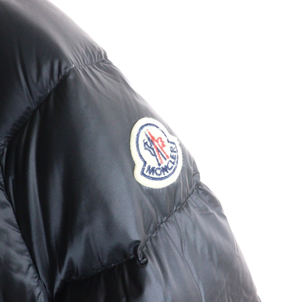 MONCLER(モンクレール) ANGES GIUBBOTTO アンジェ ロゴワッペン ロングダウンジャケット ブラック レディース F20931C20300 C0229