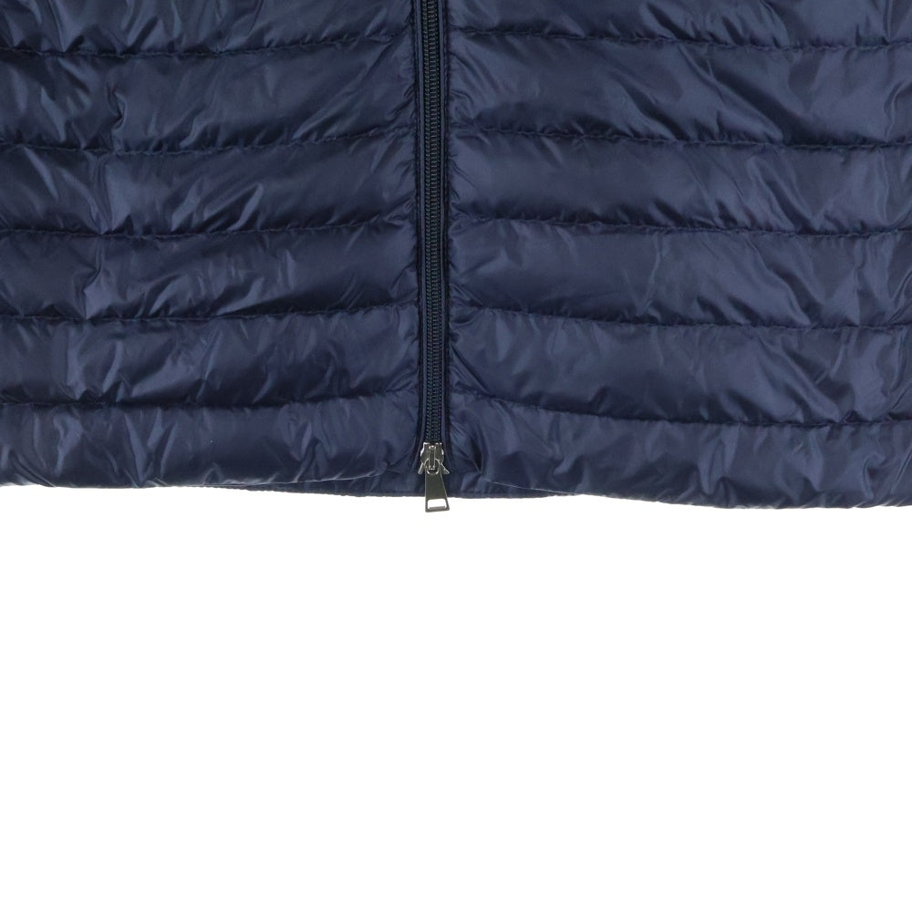 MONCLER(モンクレール) BARBEL GIUBBOTTO バルベル ロゴワッペン ロングダウンジャケット ネイビー レディース C10934931299 53048