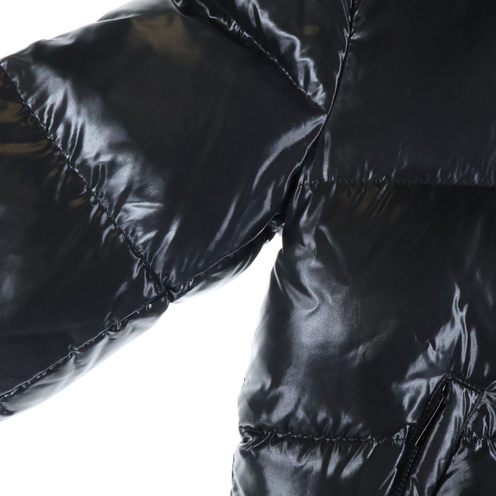 MONCLER(モンクレール) BRETHIL GIUBBOTTO ロゴワッペン ダウンジャケット ブラック レディース B20934536305 68950