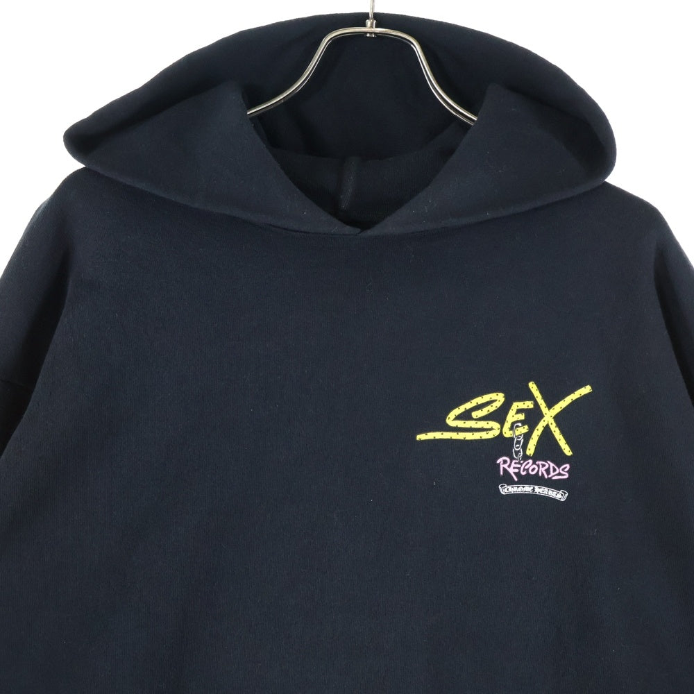 CHROME HEARTS(クロムハーツ) 21AW MATTY BOY PPO SEXRCD CONCEPT SWTSHRT PLVR マッティボーイ セックスレコード コンセプト プルオーバーフーディ パーカー ブラック