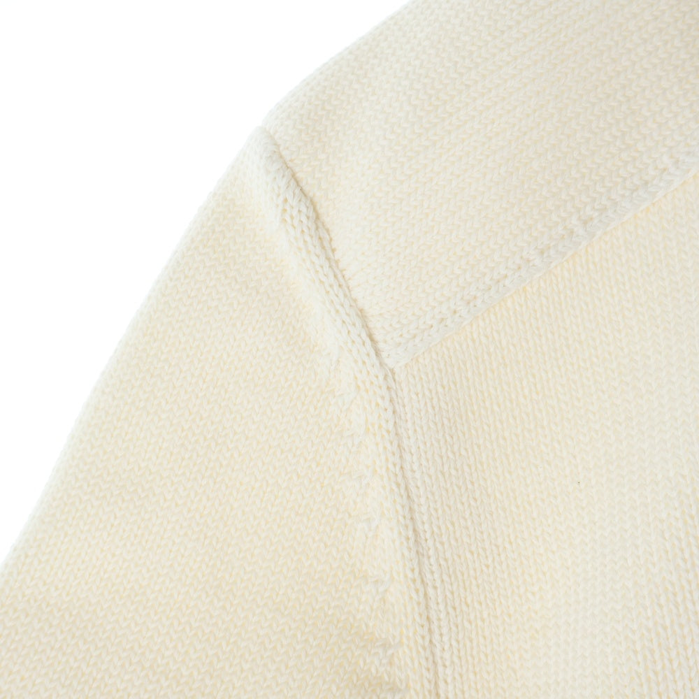 GUCCI(グッチ) Intarsia Knit Cardigan インターシャ クルーネックニットカーディガン アイボリー 814988 XKEKI