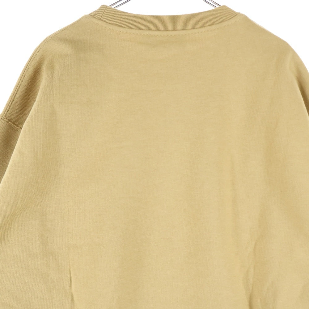 GUCCI(グッチ) Sweatshirt ロゴプリント クルーネックスウェットトレーナー ベージュ 784413 XJGKR