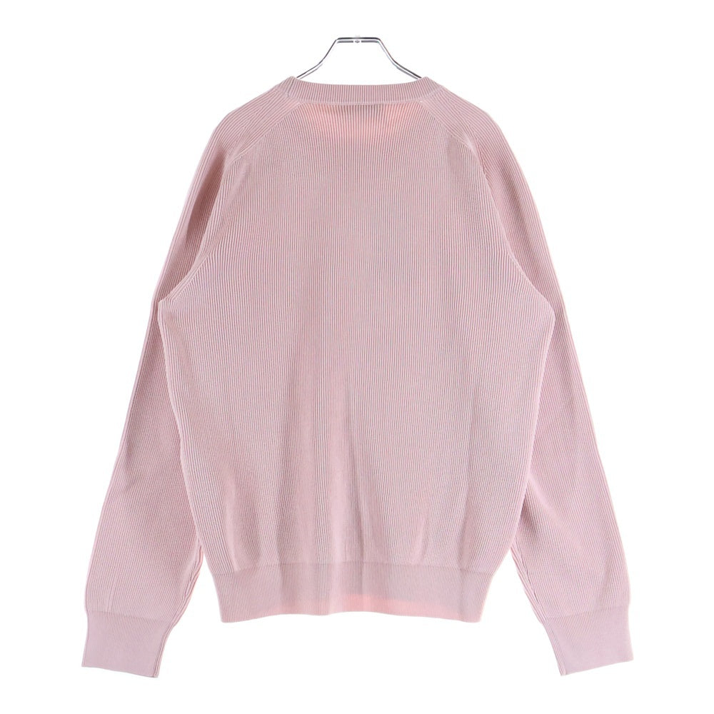 GUCCI(グッチ) Intarsia Silk Knit Sweater インターシャ シルク混クルーネックニットセーター ピンク 814988 XKEKI