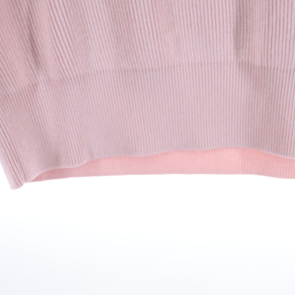 GUCCI(グッチ) Intarsia Silk Knit Sweater インターシャ シルク混クルーネックニットセーター ピンク 814988 XKEKI